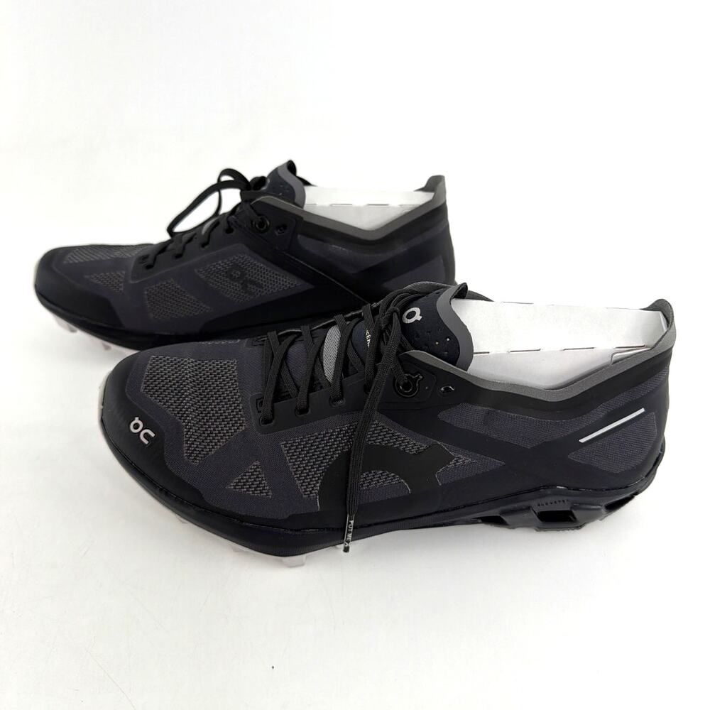 ON Women's Black Glacier Cloudventure Peak 3 Running Shoes Size 7 - Picture 6 of 14